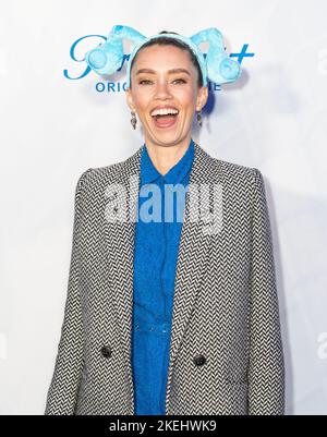 Thania Peck nimmt am 12. November 2022 an der Premiere von Blue's Big City Adventure auf dem Regal Union Square in New York Teil Stockfoto