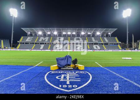 Stadion Carlo Castellani, Empoli, Italien, 11. November 2022, Gesamtansicht des Stadions Carlo Castellani während des FC Empoli gegen US Cremonese - italienische socc Stockfoto