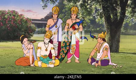 RAMAYANA: DIE LEGENDE VON PRINZ RAMA (1993), REGIE: RAM MOHAN, KOICHI SASKI UND YUGO SAKO. Bild: Nippon Ramayana Film / Album Stockfoto