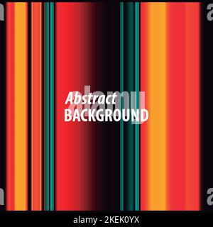 Abstrakter Hintergrund schwarz und orange, schwarz, orange, elegant, luxuriöser Hintergrund, Linien, Stock Vektor