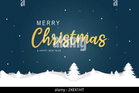 Weihnachten Neujahr Hintergrund Stock Vektor