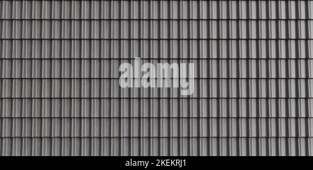 3D Darstellung der Dachstruktur in Interieur und Architektur, Hintergrund Stockfoto