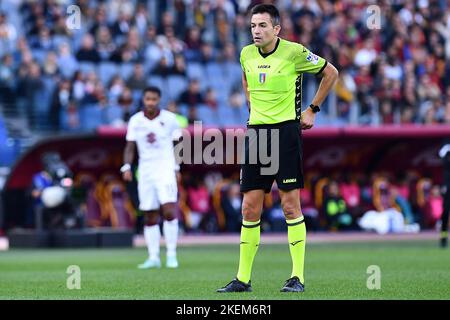 Rom, Italien. 13.. November 2022. Antonio Rapuano während der Serie A Spiel zwischen AS Roma und FC Turin im Stadio Olimpico am 13. November 2022 in Rom, Italien. Kredit: Unabhängige Fotoagentur/Alamy Live Nachrichten Stockfoto