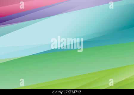 Abstrakter Hintergrund mit papiergeschnittenen abstrakten geometrischen Formen. Dynamische farbige diagonale Linie. Design für Poster, Banner, Karte. 3D Papierbilder mit einem Stock Vektor