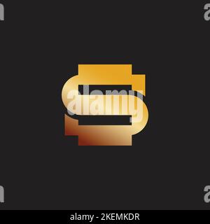 Gold Money Dollar Gradient Design Icon Vektor Stock Vektor