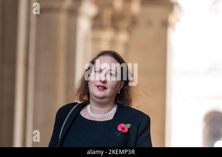 London, Großbritannien. 8.. November 2022. Victoria Prentis, Generalanwältin, kommt zu einer Kabinettssitzung. (Bild: © Ian Davidson/SOPA Images via ZUMA Press Wire) Stockfoto