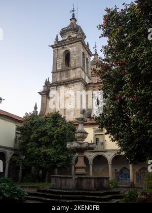 Mosteiro de São Martinho de Tibães Stockfoto