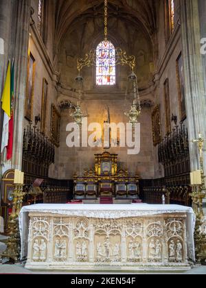 Braga-Kathedrale, Hochaltar Stockfoto