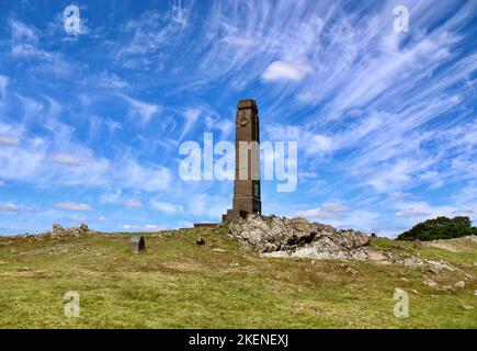 War Memorial, Sonnentag, Bradgate Park, Leicestershire, Großbritannien Stockfoto