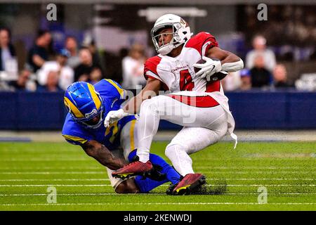 Los Angeles Rams safety Taylor Rapp (24) plays during an NFL football game  against the Buffalo Bills Sept. 8, 2022, in Inglewood, Calif. (AP  Photo/Denis Poroy Stock Photo - Alamy