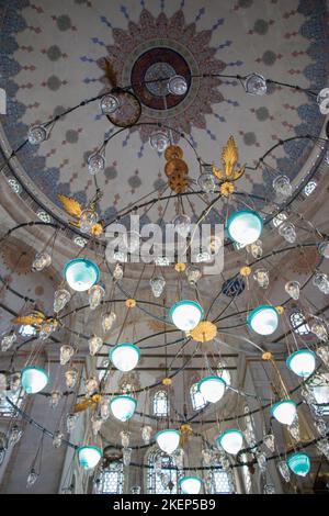 Im osmanischen Stil Deckenleuchten für Inneneinrichtung Stockfoto