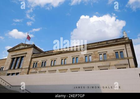 James Simon Gallery and New Museum, Museumsinsel, Berlin, Deutschland Stockfoto