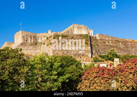 Neue Festung in der Altstadt von Kerkyra, Korfu Stockfoto