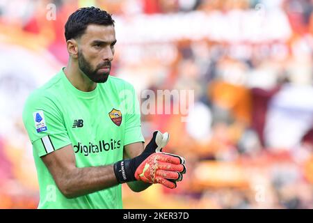 Rom, Italien. 13.. November 2022. Rui Patricio von AS Romauring Football Serie A Match, Stadio Olimpico, AS Roma gegen Turin, 13.. November 2022 (Foto: AllShotLive/Sipa USA ) Kredit: SIPA USA/Alamy Live News Stockfoto