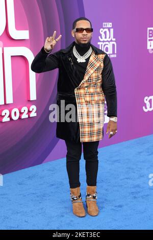 Vedo kommt am Sonntag, den 13. November 2022, zur Verleihung der Soul Train Awards 2022 in der Orleans Arena im Orleans Hotel and Casino in Las Vegas, Nevada, an. Foto von James Atoa/UPI Stockfoto