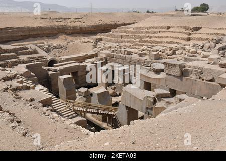 Abydos, eine der ältesten Städte des alten Ägyptens in Ägypten, 20. Oktober 2022. (CTK Photo/Petr Svancara) Stockfoto