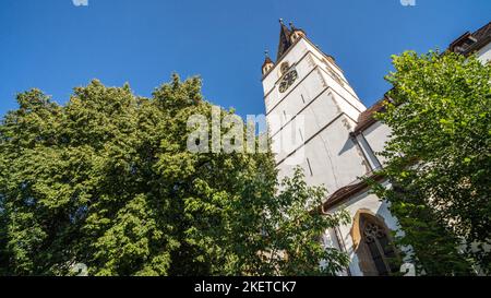 Mittelalterliche Festung Alba Iulia in Siebenbürgen, Rumänien. Stockfoto