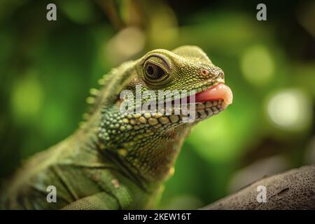 Wasserdrache Stockfoto