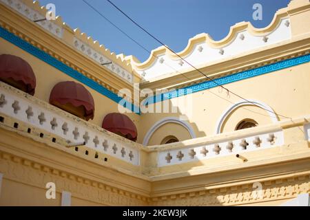 Bastar Palace ist eine der wichtigsten Kulturerbe-Stätten in Jagdalpur. Stockfoto