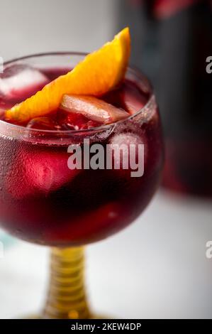 Traditionelle Rote Sangria Stockfoto