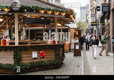 Manchester Christmas Market 2022 Stockfoto