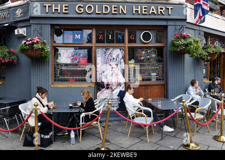 Traditioneller Pub in London - England Stockfoto