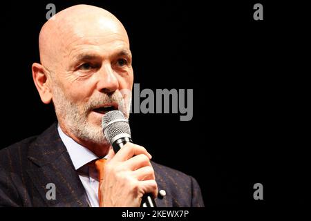 Parma, Italien. 14.. November 2022. Stefano Pioli (AC Mailand) During Sport e Civilta, Events in Parma, Italy, November 14 2022 Credit: Independent Photo Agency/Alamy Live News Stockfoto