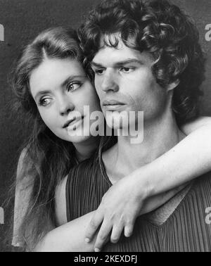 Judy Bowker, Harry Hamlin, Head and Shoulders Publicity Portrait for the Film, 'Clash of the Titans', MGM, 1981 Stockfoto