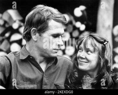 Tommy Lee Jones, Sissy Spacek, am Set des Films, „Coal Miner's Daughter“, Universal Picters, 1980 Stockfoto