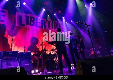 Amsterdam, NL - die Libertines treten am Melkweg, Amsterdam auf 14. Nov 2022 am letzten Abend ihrer Europa-Tour Stockfoto