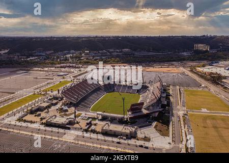 Das neue Snapdragon-Fußballstadion in San Diego, Kalifornien. Stockfoto