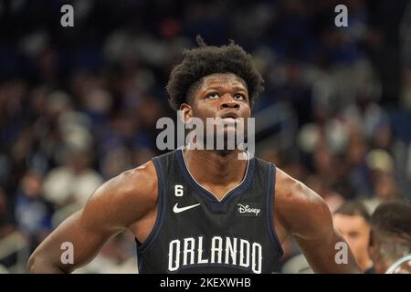 Orlando, Florida, USA, 14. November 2022, Orlando Magic Center Mo Bamba in der ersten Hälfte im Amway Center. (Foto: Marty Jean-Louis) Stockfoto