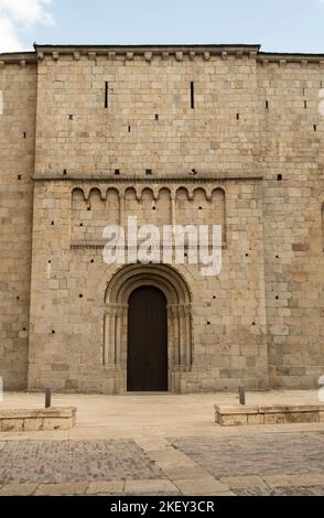 Kathedrale von La Seu d'Urgell. Katalanische romanische Architektur. 12. Cent. La Seu d’Urgell. Alt Urgell. Lleida. Katalonien. Spanien Stockfoto