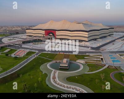 Undated Foto von Al Bayt Stadion, in Katar, wo einige der FIFA World Cup Qatar 2022 Spiele gespielt werden. Foto: SCDL-Balkis Press/ABACAPRESS.COM Stockfoto