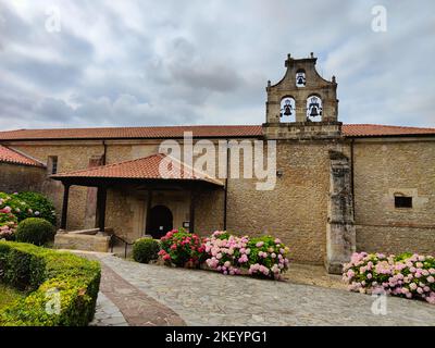 Santillana del Mar, Pueblo medieval de Cantabria, España Stockfoto