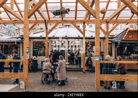 Manchester Christmas Market 2022 Stockfoto