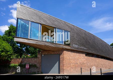 Worcester Kings Michael Baker Boathouse Teil der Kings Scool Foundation Sport Stockfoto