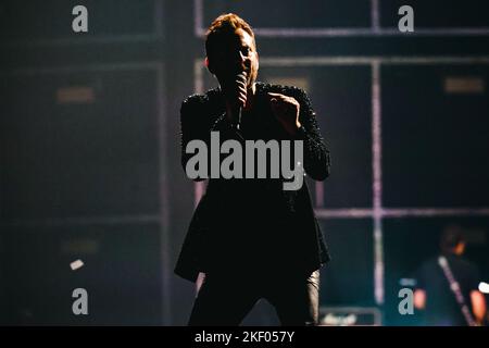 Mailand, Italien. 14.. November 2022. Cesare Cremonini tritt live bei tritt live im Mediolanum Forum Assago am 14. November 2022 in Mailand, Italien auf (Foto von Alessandro Bremec/NurPhoto) Quelle: NurPhoto/Alamy Live News Stockfoto