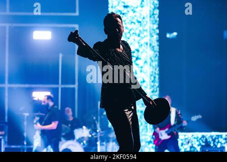 Mailand, Italien. 14.. November 2022. Cesare Cremonini tritt live bei tritt live im Mediolanum Forum Assago am 14. November 2022 in Mailand, Italien auf (Foto von Alessandro Bremec/NurPhoto) Quelle: NurPhoto/Alamy Live News Stockfoto