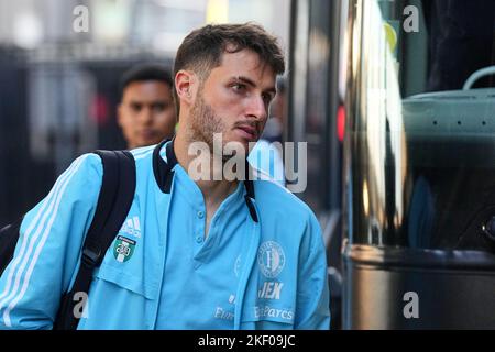 Rotterdam - Santiago Gimenez von Feyenoord während des Spiels zwischen Feyenoord und Excelsior im Stadion Feijenoord De Kuip am 13. November 2022 in Rotterdam, Niederlande. (Box-to-Box-Bilder/Yannick Verhoeven) Stockfoto