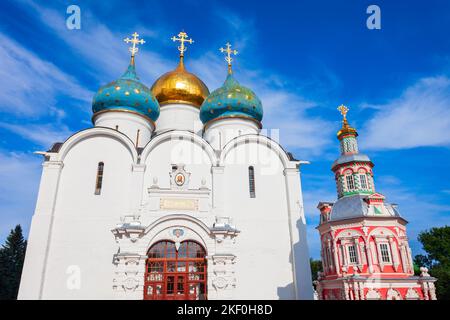 Trinity Lavra Kloster St. Sergius in Sergijew Posad Stadt, Goldener Ring von Russland Stockfoto