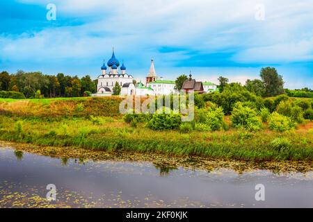 Der Susdaler Kreml ist der älteste Teil der russischen Stadt Susdal, der Goldene Ring Russlands Stockfoto