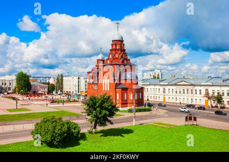 Troizkaya Kirche der Heiligen Dreifaltigkeit im Zentrum der Stadt Wladimir, Goldener Ring Russlands Stockfoto