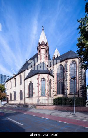 Die Old St. Nikolaikirche (Alte Nikolaikirche), Frankfurt, Deutschland Stockfoto