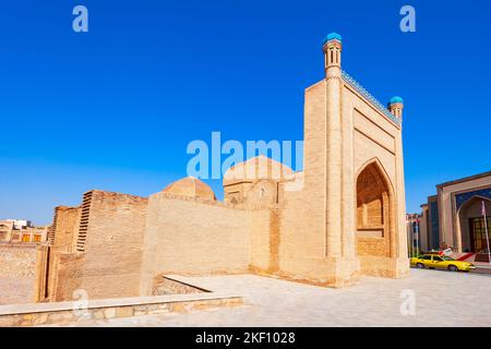 Magoki Attari oder Maghoki Attori Moschee ist eine historische Moschee in Buchara Stadt, Usbekistan Stockfoto
