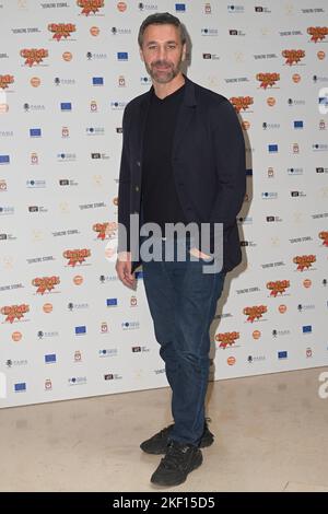 Rom, Italien. 15.. November 2022. Raoul Bova nimmt an der Fotoausstellung des Films „The Christmas Show“ im NH Hotel Giustuniano Teil. Kredit: SOPA Images Limited/Alamy Live Nachrichten Stockfoto