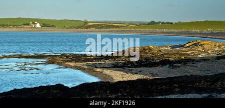 Cemlyn Bay auf Nord West Küste der Isle of Anglesey North Wales UK, Sommer Stockfoto