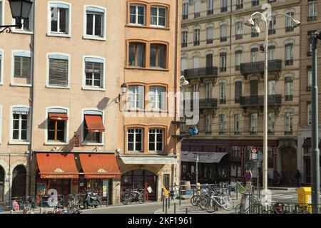 In den Straßen von Lyon Saint-Paul im französischen Viertel im Jahr 2010 Stockfoto