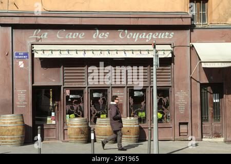 In den Straßen von Lyon Saint-Paul im französischen Viertel im Jahr 2010 Stockfoto