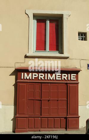 In den Straßen von Lyon Saint-Paul im französischen Viertel im Jahr 2010 Stockfoto